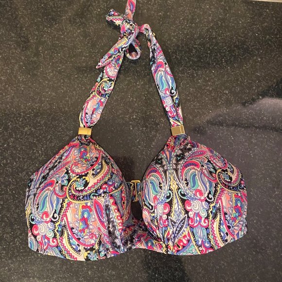 Victoria's Secret Paisley Swim Top - Picture 14 of 14